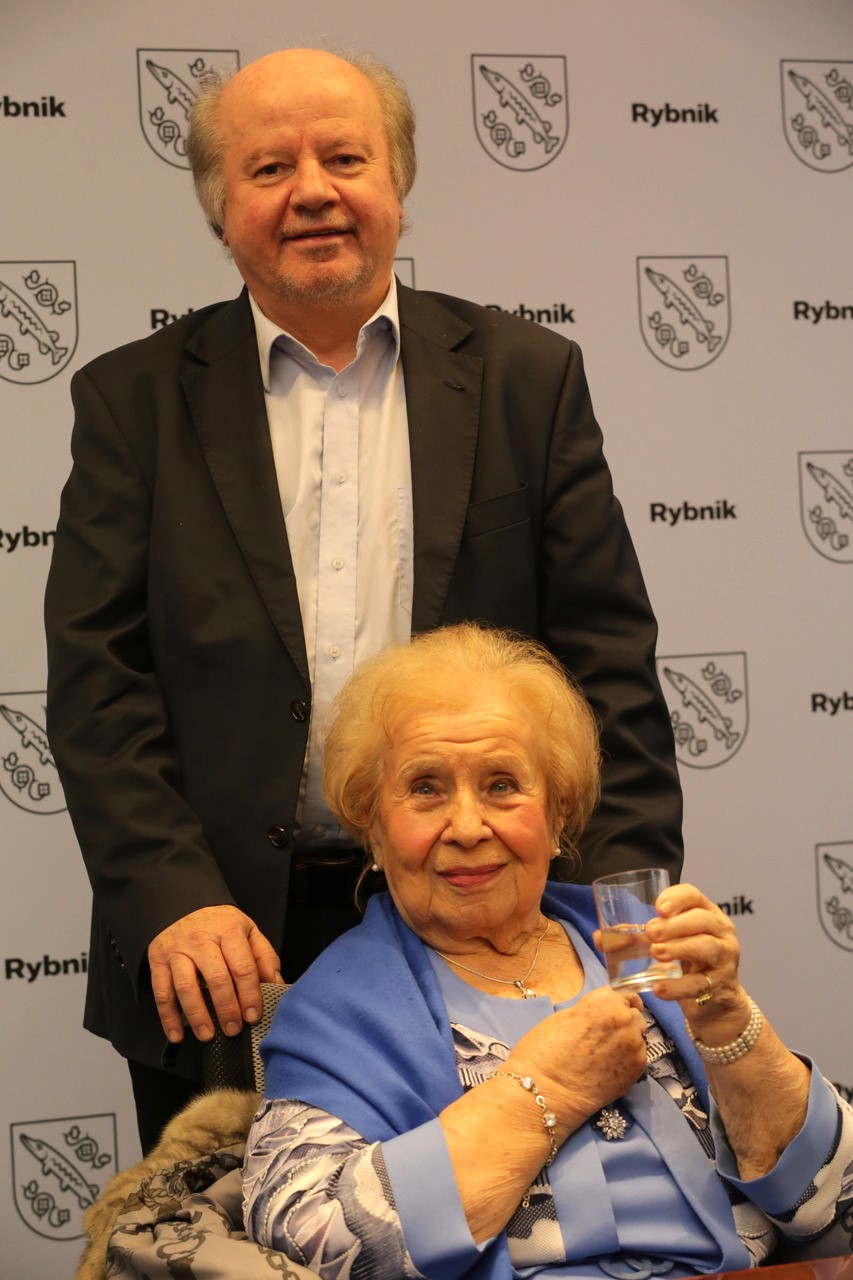 Lidia Grychtołówna i Norbert Prudel. Zdj. Wacław Troszka