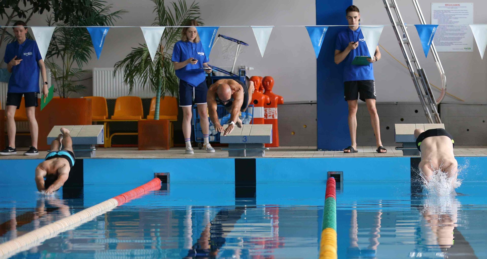 Amatorskie mistrzostwa Rybnika w pływaniu były już piątą imprezą zorganizowaną w ramach Amatorskich Mistrzostw Rybnika. Zdj. Wacław Troszkaw
