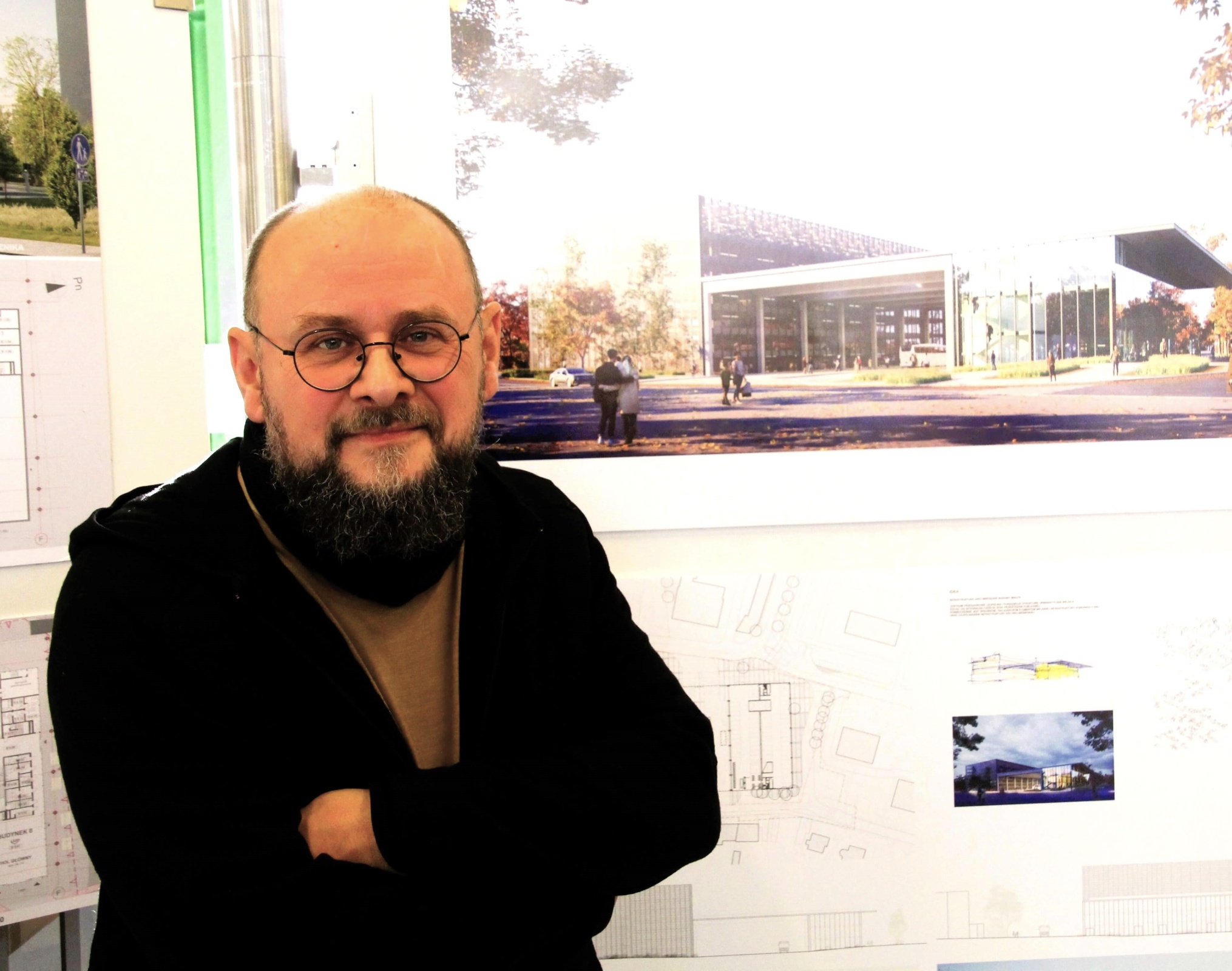  Architekt Marcin Brataniec. Zdj. Sabina Horzela-Piskula