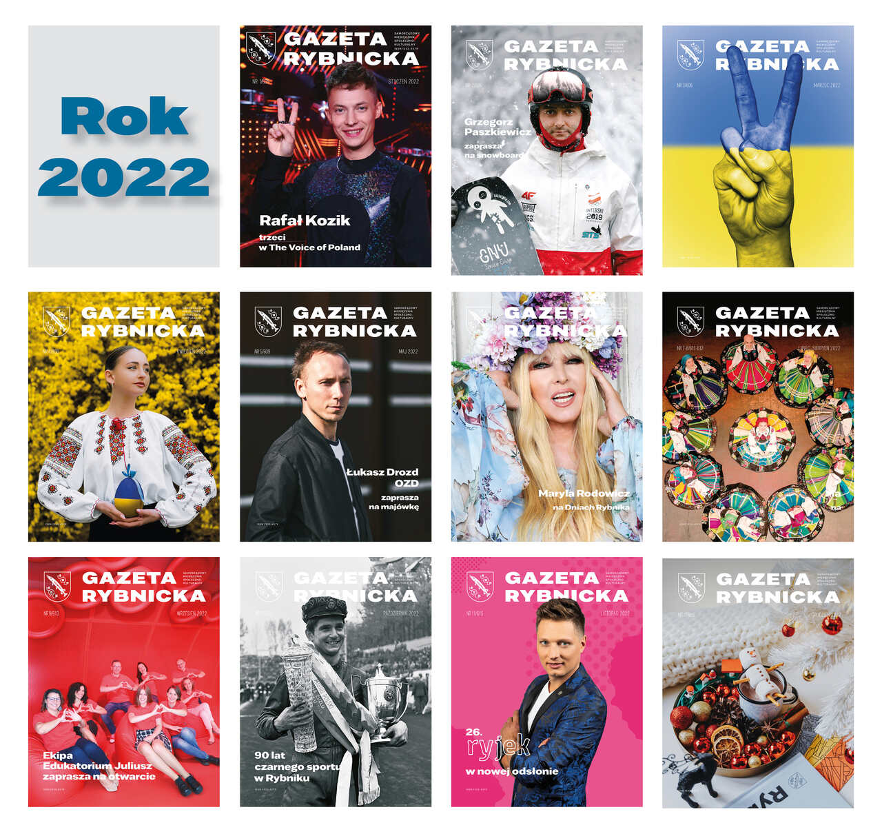Archiwalne wydania Gazety Rybnickiej: 2022 rok