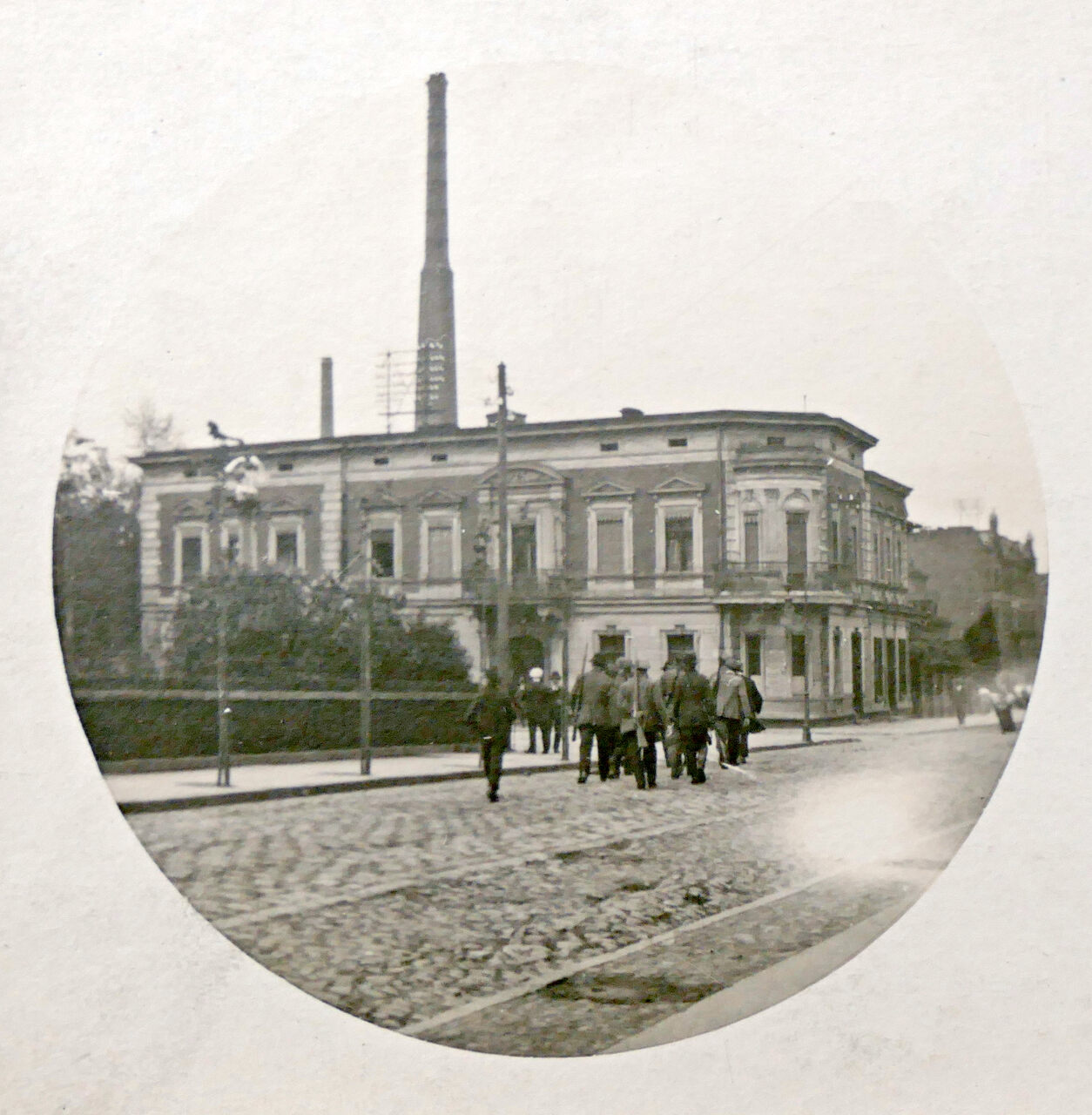 Obecna ul. Miejska. Zdjęcie z kolekcji Alfreda Glücksmanna (wiosna 1921 r.)