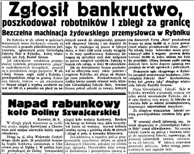 "Polska Zachodnia" 30.07.1937