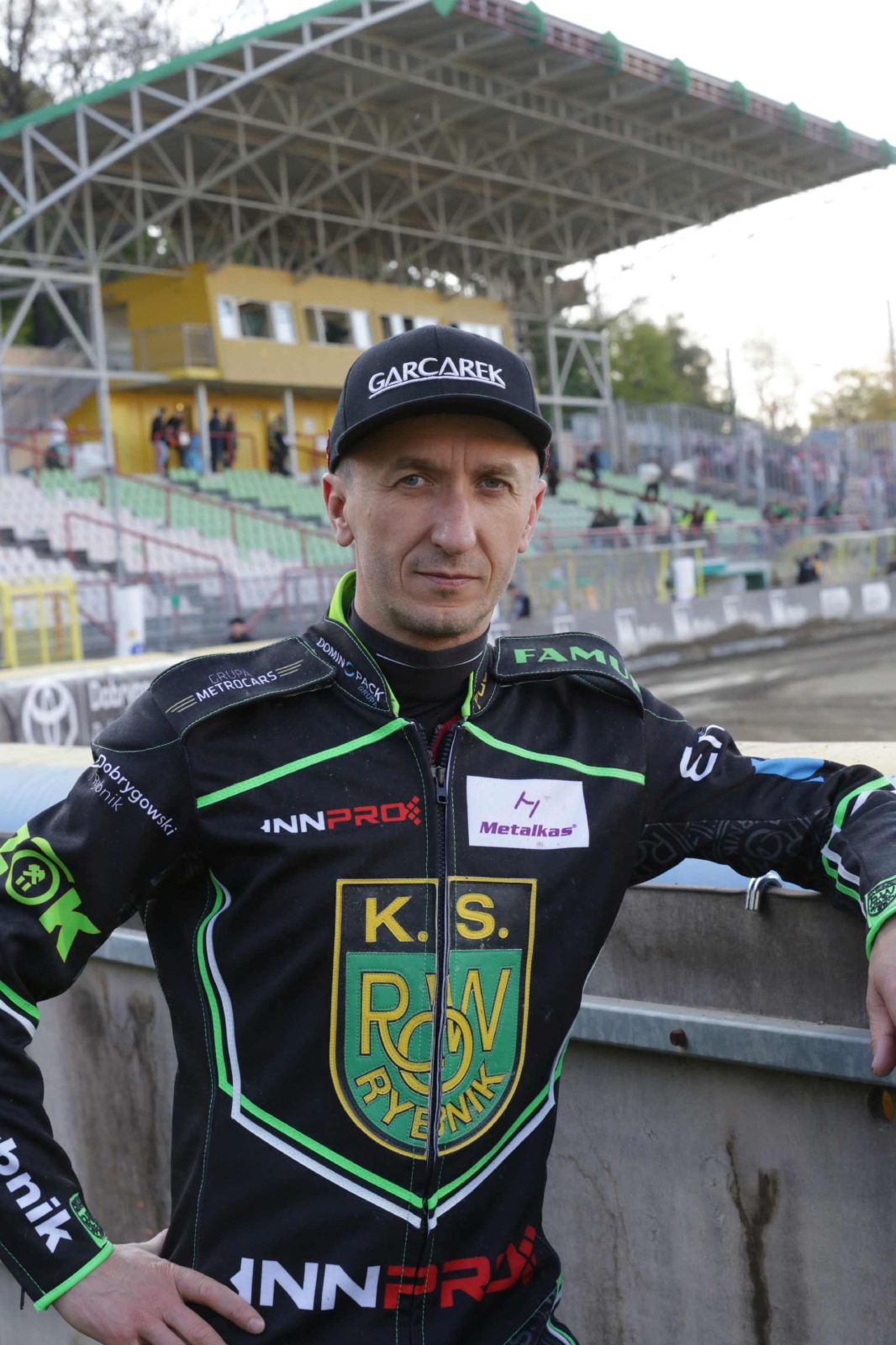 W Łodzi najskuteczniejszym zawodnikiem rybnickiej drużyny był 38-letni Grzegorz Walasek. Zdj. Wacław Troszka