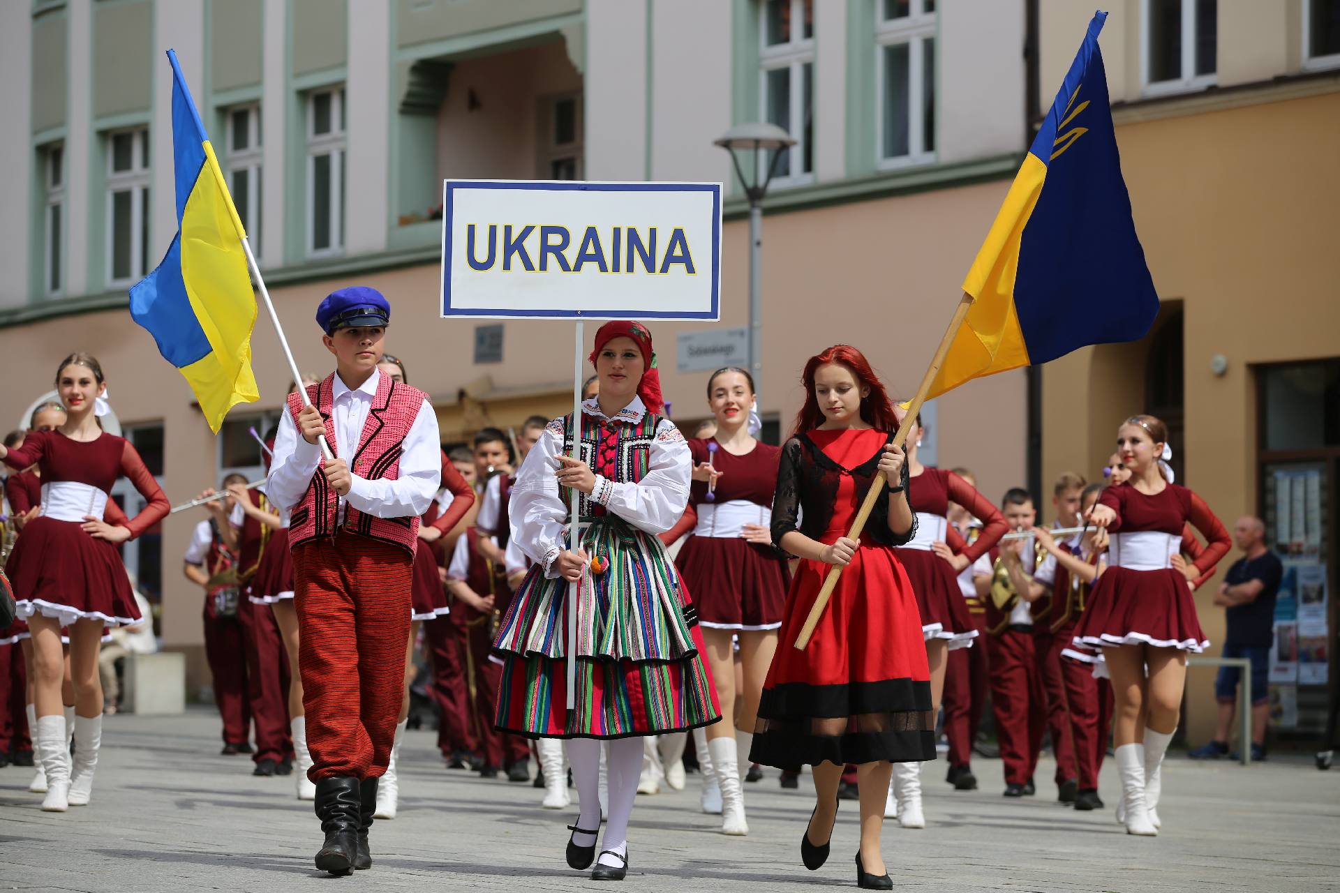 W tegorocznej Złotej Lirze bierze też udział orkiestra z ogarniętej wojną Ukrainy. Zdj. Wacław Troszka