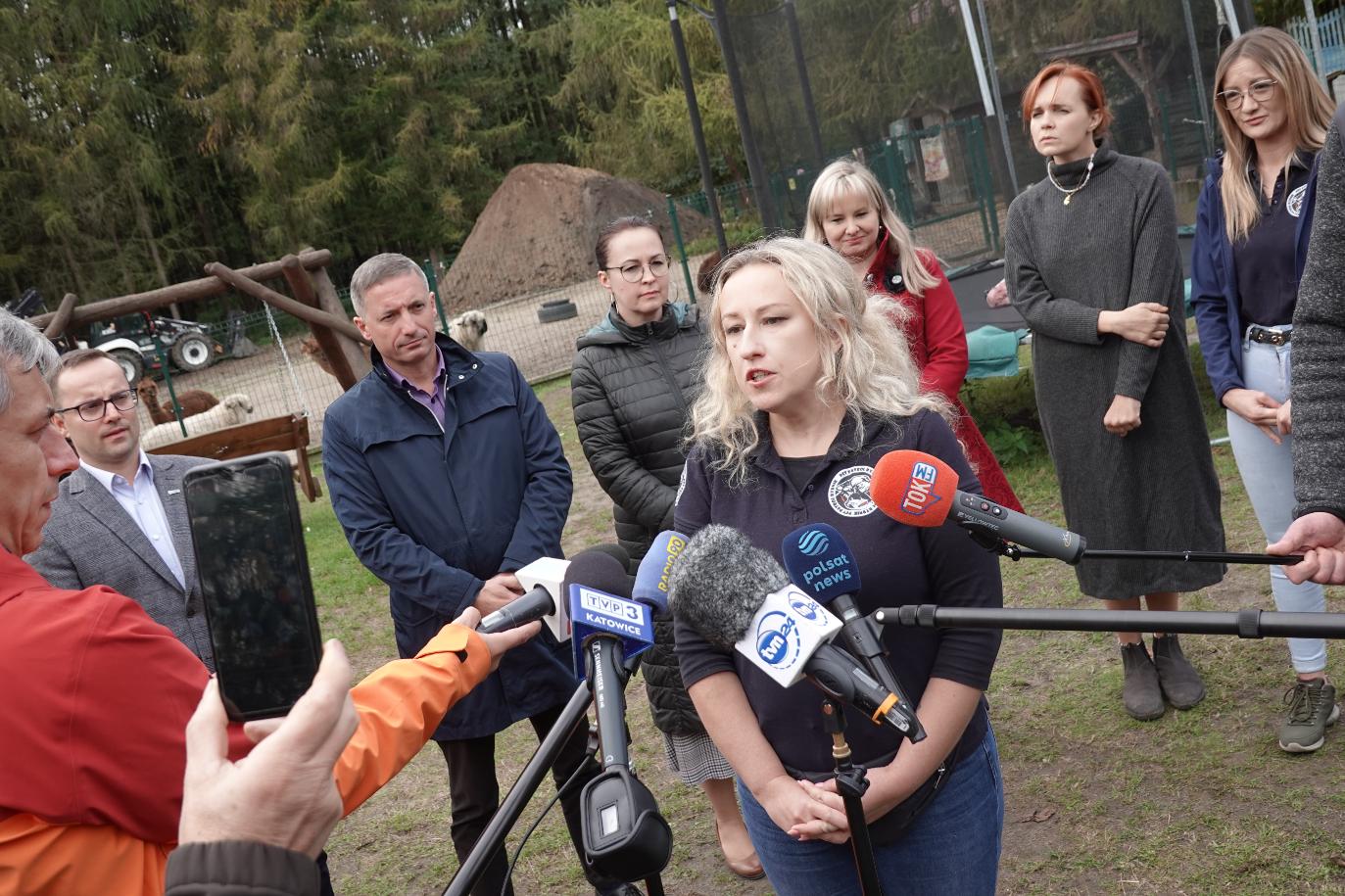 Izabela Kozieł mówiła, że wszyscy zaangażowani w ratowanie nutrii działali pod dużą presją internautów. Zdj. Aleksander Król