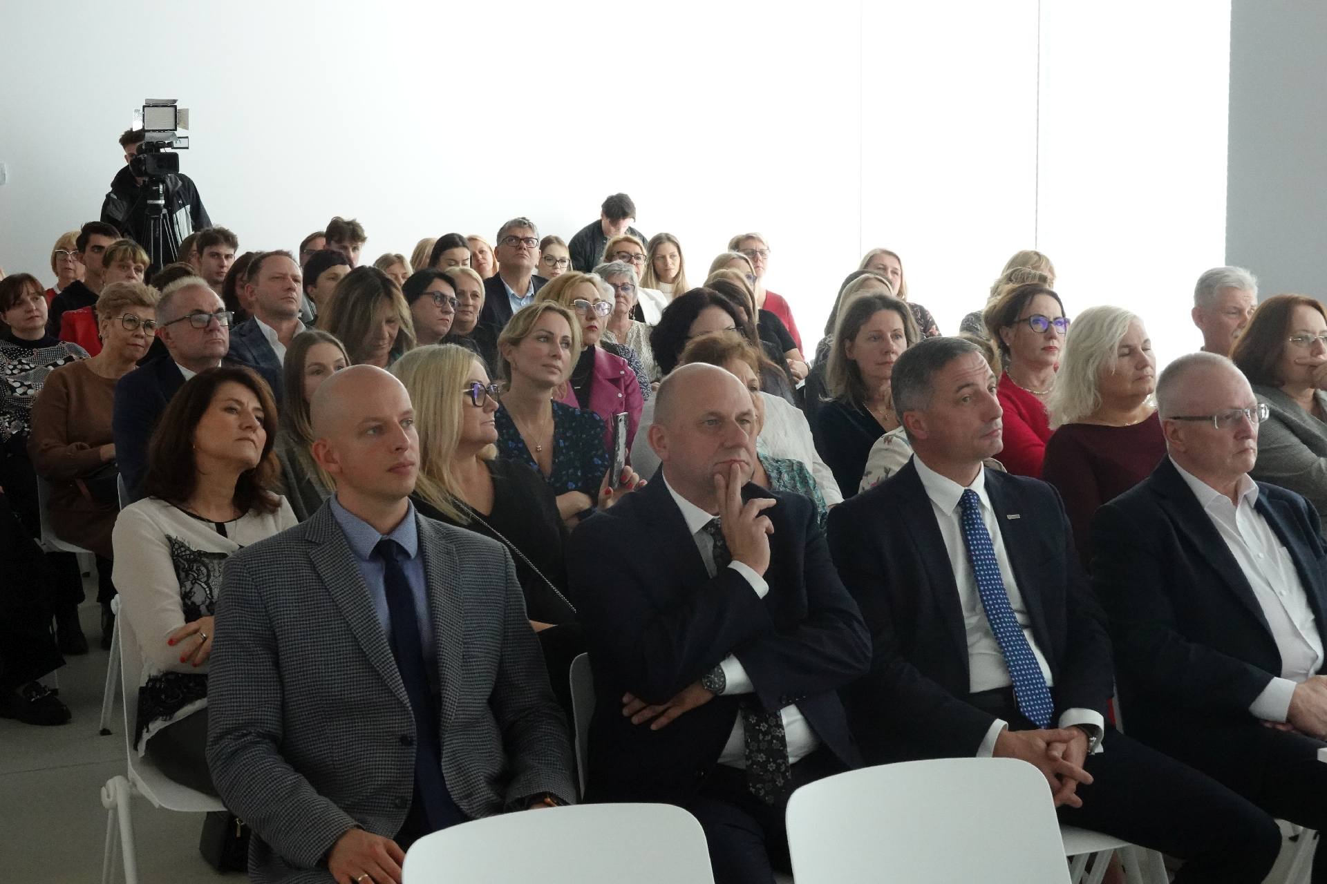 W jubileuszowym spotkaniu wzięli udział m.in. zaproszeni goście, a wśród nich prezydent rybnika Piotr Kuczera i radny sejmiku Grzegorz Wolnik Zdj. Wacław Troszka