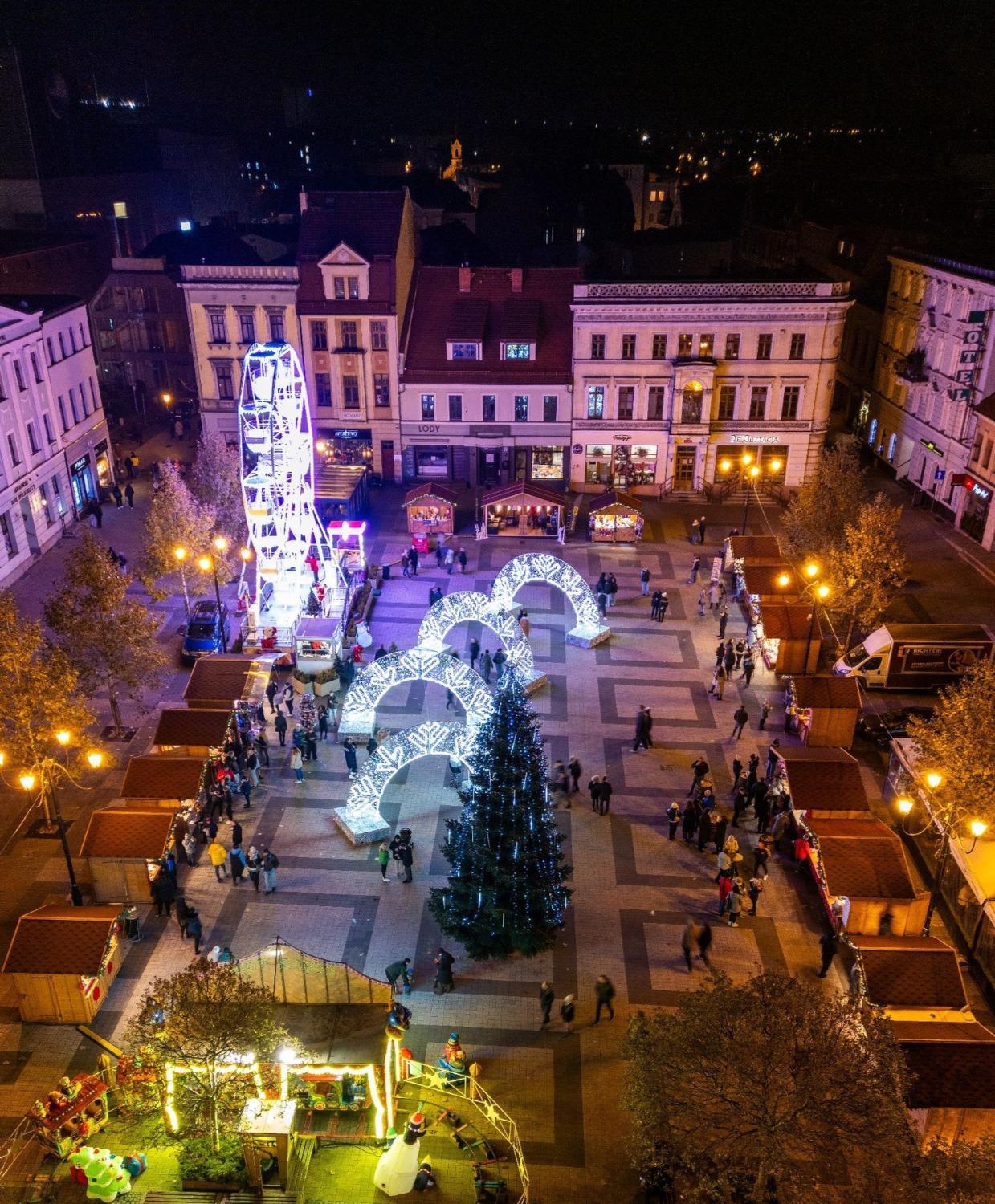 Rybnik szykuje się na święta. Zdj. Latający Obiektyw