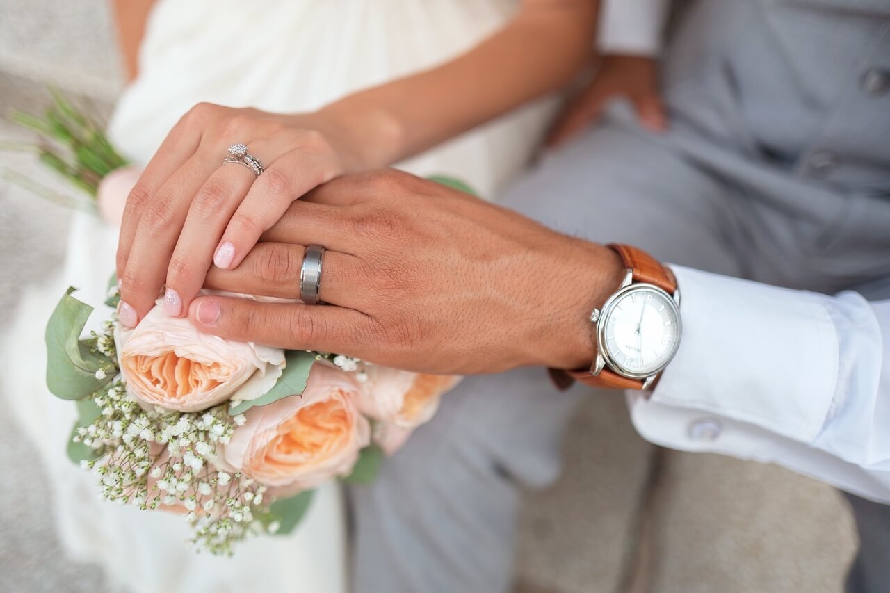 Spadła liczba ślubów konkordatowych - z 232 w 2022 roku do 187 przed rokiem. Zdj. Pixabay