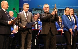 Honorowa Złota Lampka Górnicza dla Miejskiej Orkiestry Dętej 