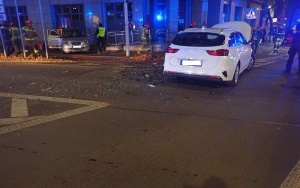 Wypadek na ulicy Chrobrego w Rybniku (5)