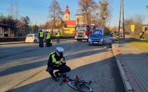 Śmiertelny wypadek w Boguszowicach. Nie żyje rowerzysta (8)