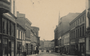 Ulica Sobieskiego w Rybniku dawniej i dziś (1)