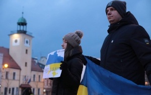 Rybniczanie razem z Ukrainą w rocznicę wybuchu wojny (17)