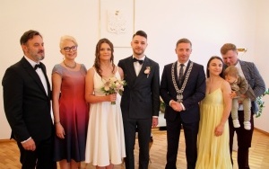 Prezydent Rybnika udzielił ślubu parze Ukraińców (20)