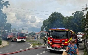 Pożar domu w Boguszowicach (5)